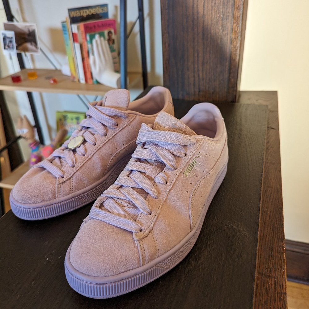 PUMA LAVENDER SUEDE INTERNATIONAL WOMENS DAY